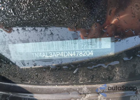 2013 Nissan Altima 2.5 S z USA, uszkodzony, nr VIN 1N4AL3AP4DN478204